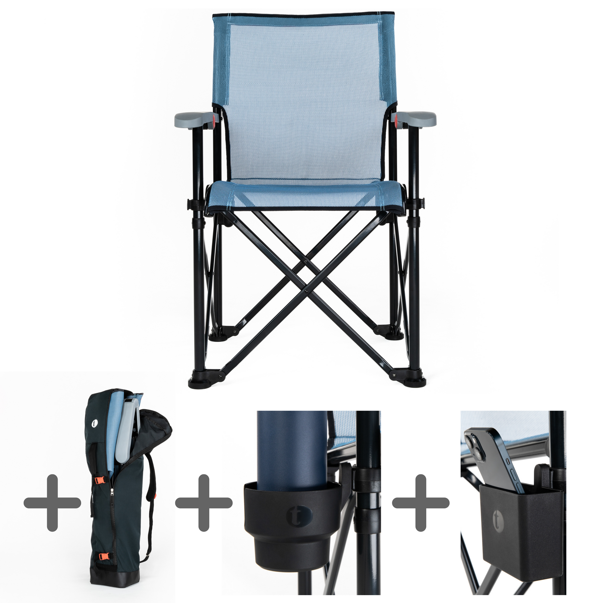 True Places Emmett Portable Chair Premium Bundle