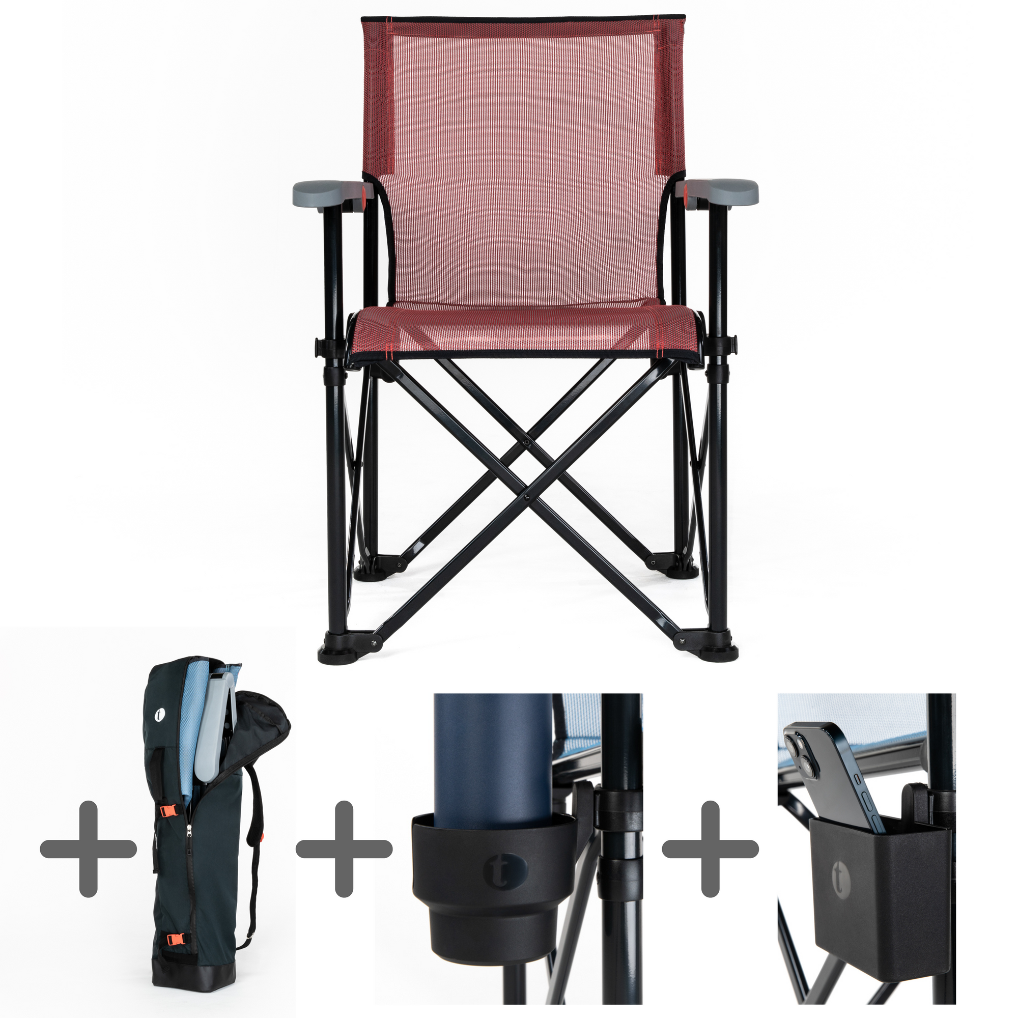 True Places Emmett Portable Chair Premium Bundle