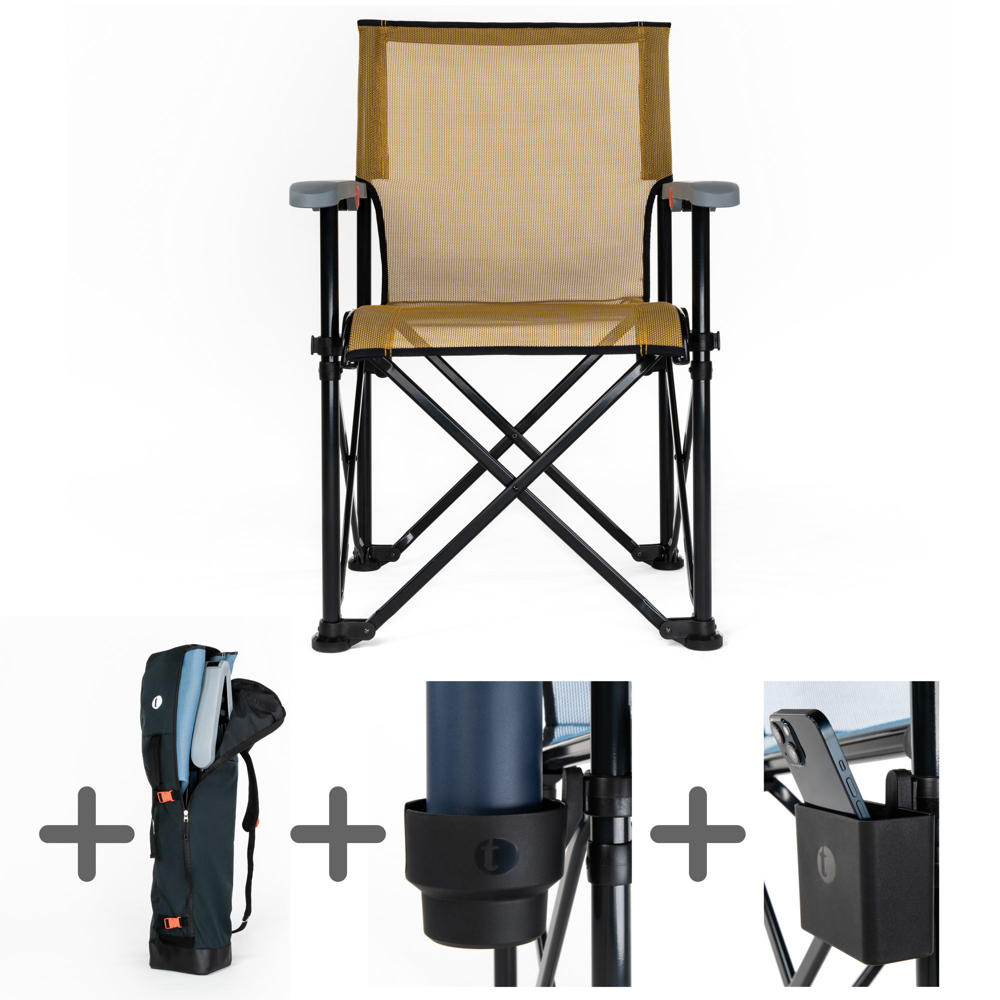 True Places Emmett Portable Chair Premium Bundle