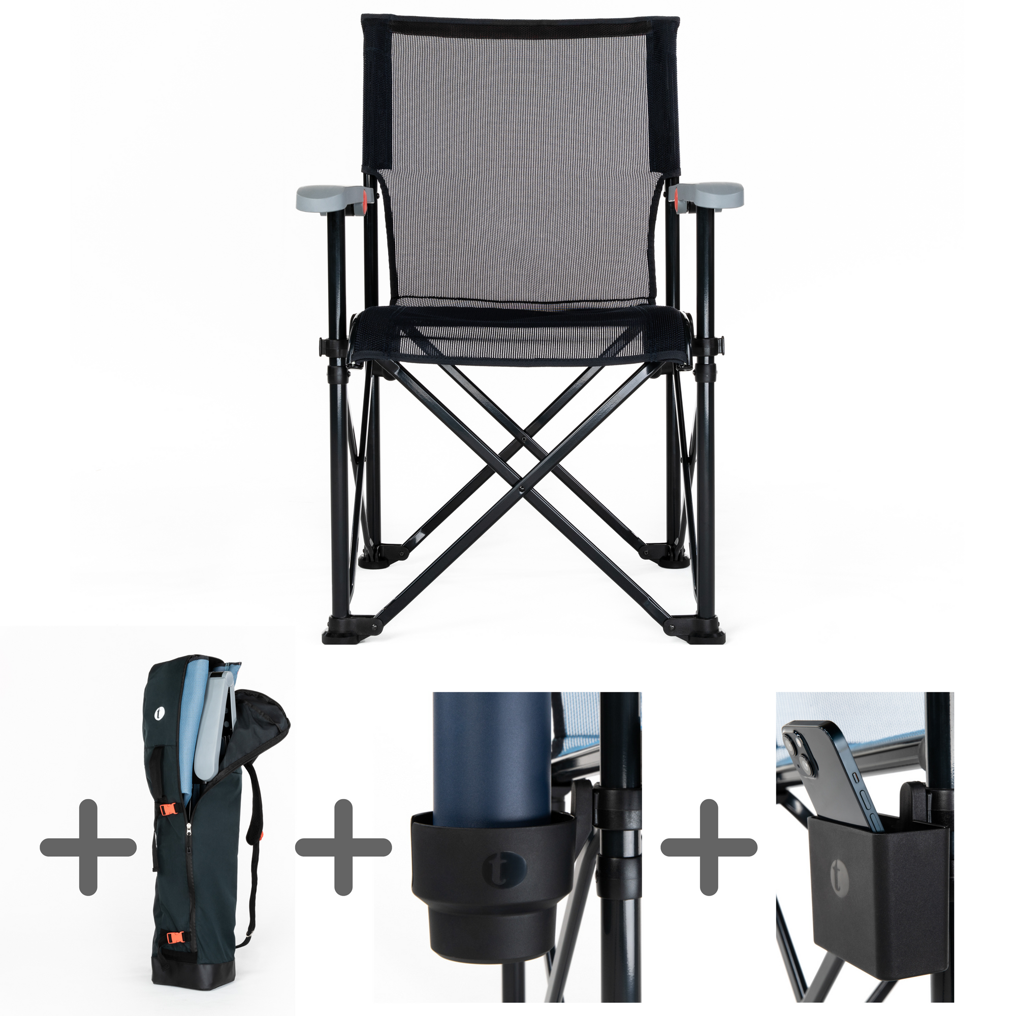 True Places Emmett Portable Chair Premium Bundle