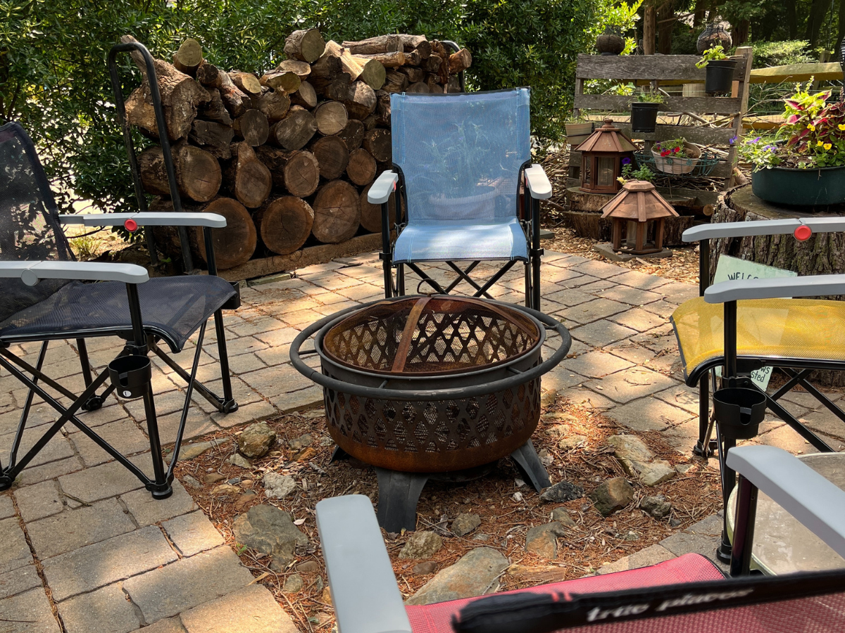 Best Firepit Chairs True Places Emmett Backyard Fire Pit
