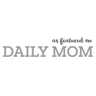 Daily Mom blog logo featuring True Places best camping chair gift for mom and dad