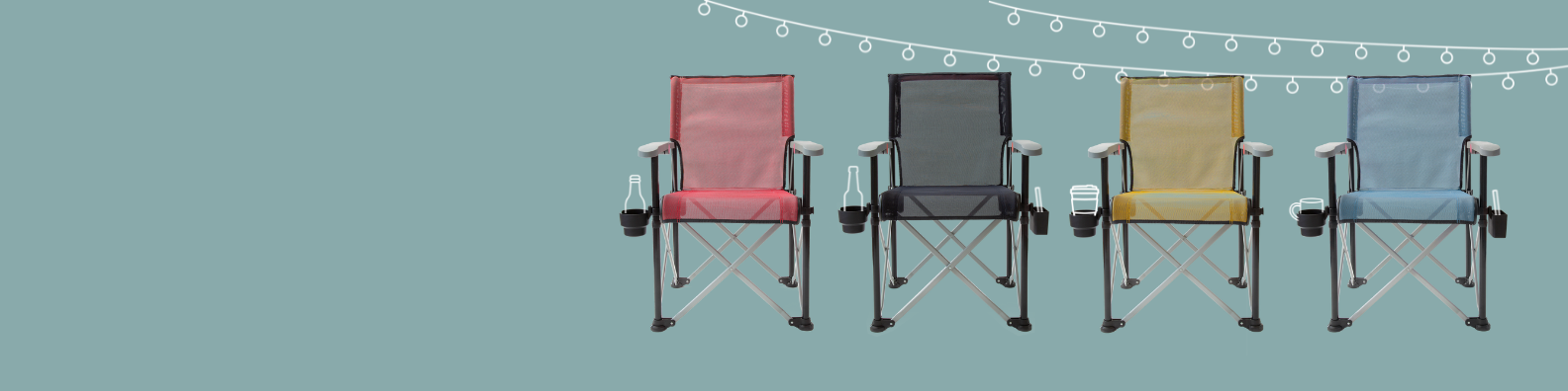True Places Emmett Portable Chairs in different colors. The ultimate camp chair, see FAQ or contact us for more information.